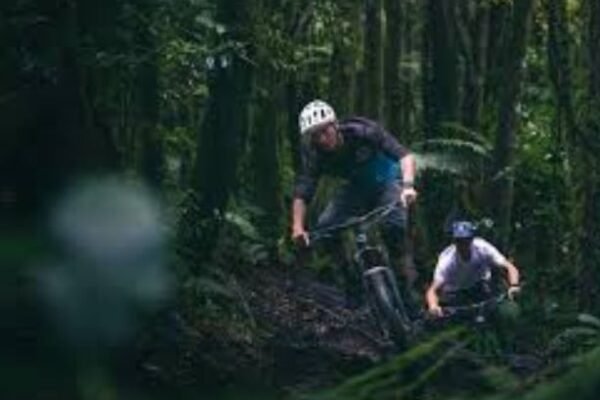 Mountain Biking Through Untouched Wilderness