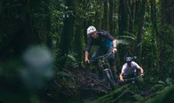 Mountain Biking Through Untouched Wilderness